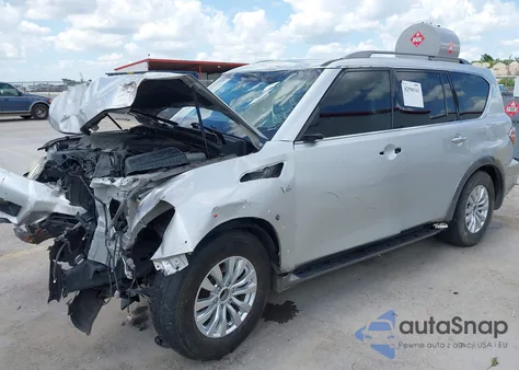 2017 Nissan Armada Sv из США, поврежденный, VIN JN8AY2NDXH9007442